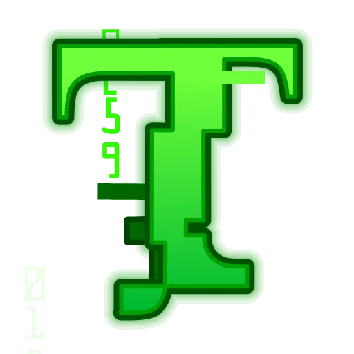 Стикер 20 Matrix Font