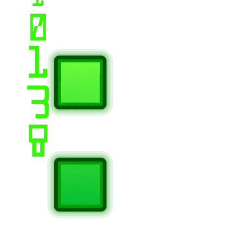 Стикер 33 Matrix Font