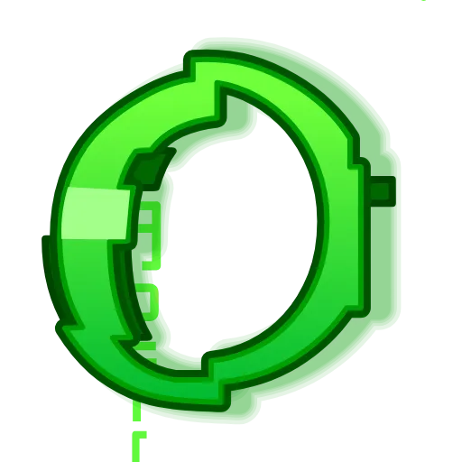 Стикер 15 Matrix Font