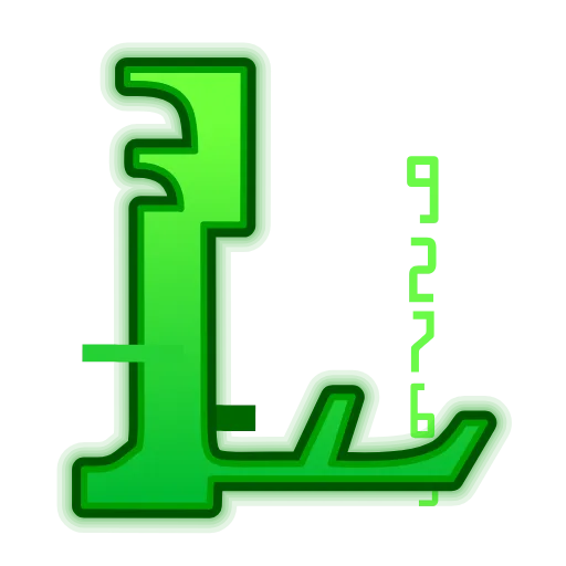 Стикер 13 Matrix Font