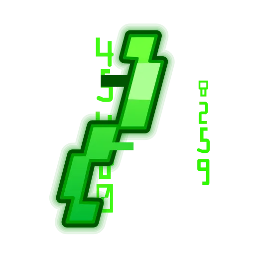 Стикер 37 Matrix Font