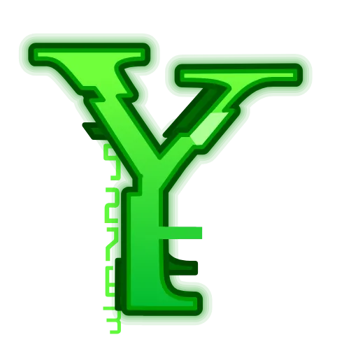 Стикер 25 Matrix Font