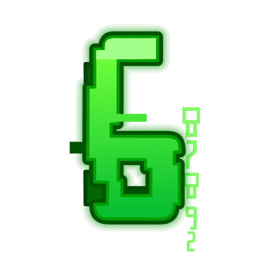 Стикер 49 Matrix Font