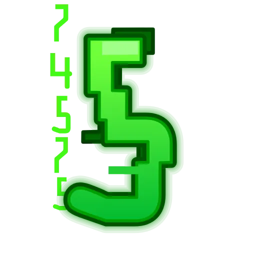 Стикер 48 Matrix Font