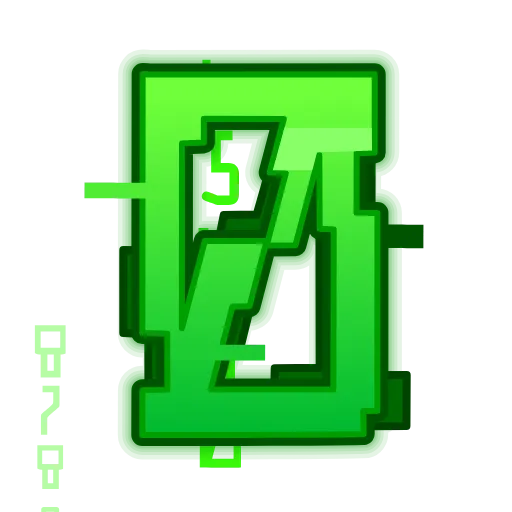 Стикер 43 Matrix Font