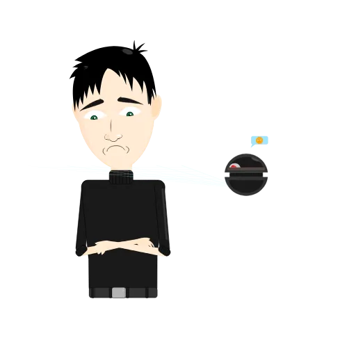 ☹ Стикер «Максирок» для Telegram