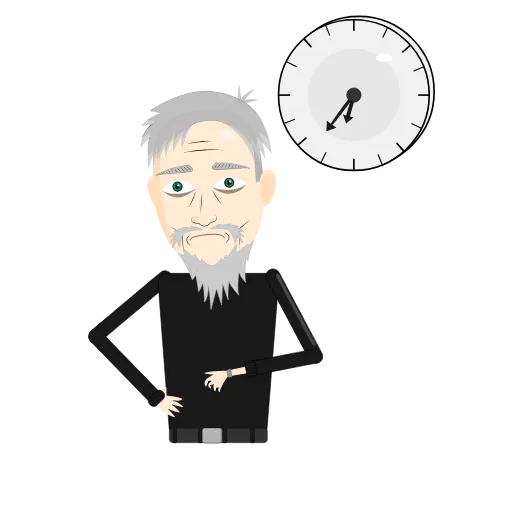 🕰 Стикер «Максирок» для Telegram