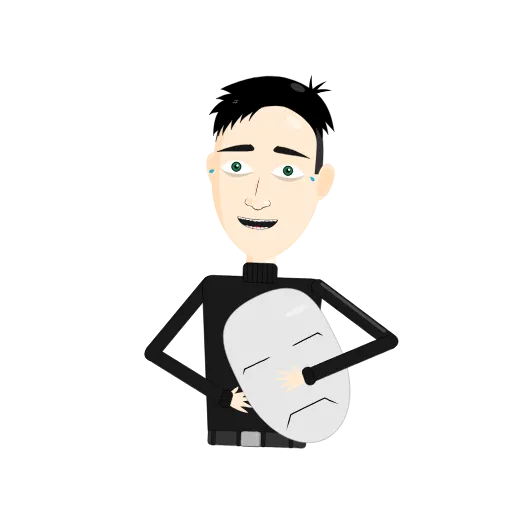 😂 Стикер «Максирок» для Telegram