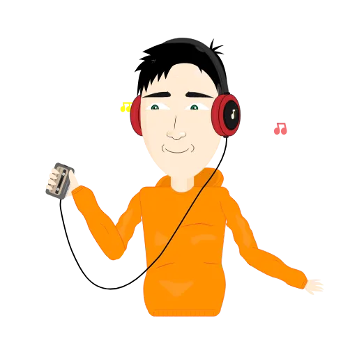 🎧 Стикер «Максирок» для Telegram