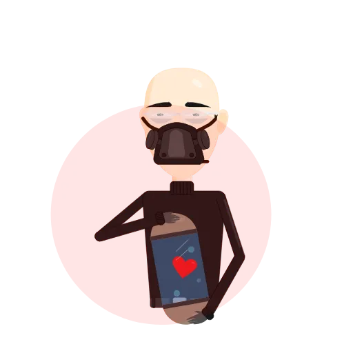 ❤️ Стикер «Максирок» для Telegram