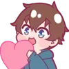 Стикер 4 ️ Kouki Kun Emoji