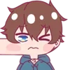 Стикер 15 Aiko Chan Emoj