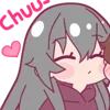Стикер 5 Aiko Chan Emoj