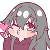 Стикер 9 Aiko Chan Emoj