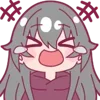 Стикер 19 Aiko Chan Emoj
