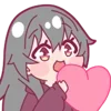 Стикер 4 Aiko Chan Emoj
