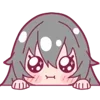 Стикер 29 Aiko Chan Emoj