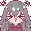 Стикер 18 Aiko Chan Emoj