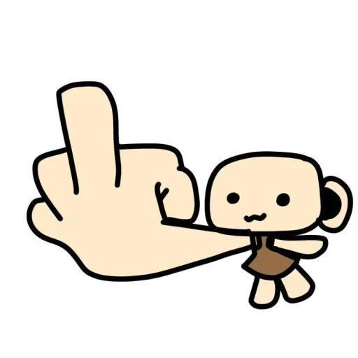 🤩 Стикер «Мяу к» для Telegram