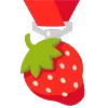 Стикер 25 🏅 Набор эмоджи со смайликами в виде медалей