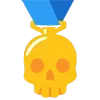 Стикер 20 🏅 Набор эмоджи со смайликами в виде медалей