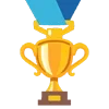 Стикер 40 🏅 Набор эмоджи со смайликами в виде медалей