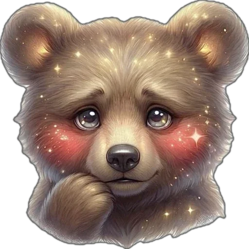 🥺 Стикер «Медведкин» для Telegram