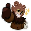 👍 Эмодзи «Медвежутка» для Telegram
