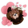 🥰 Эмодзи «Медвежутка» для Telegram