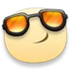 Стикер 4 Facebook Meep Emoji