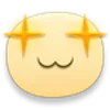 Стикер 6 Facebook Meep Emoji