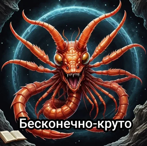 😎 Стикер «МегаСуперКрутойСтикерпак» для Telegram