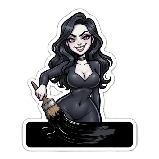 🖌️ Стикер «МЭВИС — ЭТО НЕ ПРО ТЬМУ, ЭТО ПРО ЖАР,» для Telegram