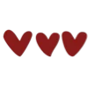 ❤️ Эмодзи «red - миниатюрный красный шрифт» для Telegram