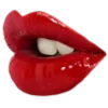 👄 Эмодзи «red - миниатюрный красный шрифт» для Telegram