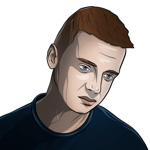 😞 Стикер «Набор стикеров MELLSTROY был дополнен новинками в соавторстве с» для Telegram