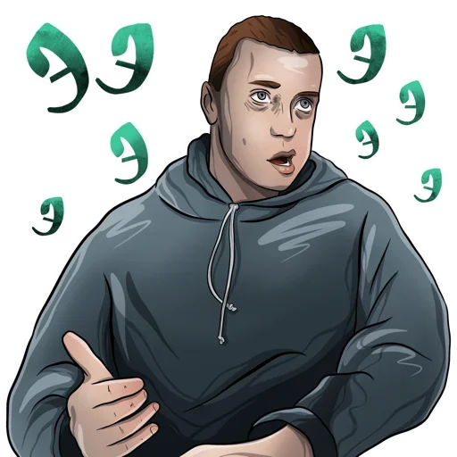 🧟‍♂️ Стикер «Набор стикеров MELLSTROY был дополнен новинками в соавторстве с» для Telegram