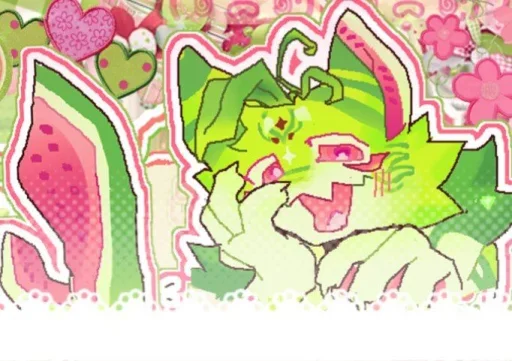🤩 Стикер «Melon Shork» для Telegram