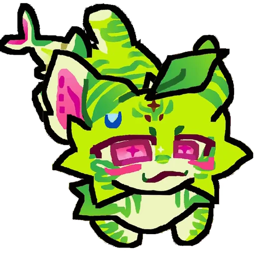 🍉 Стикер «Melon Shork» для Telegram