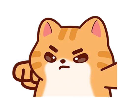 🐱 Стикер «Meme Cat» для Telegram