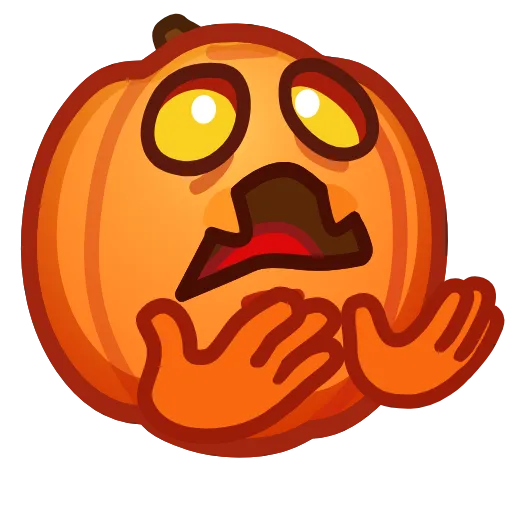 Стикер 4 Meme Pumpkins