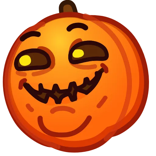 Стикер 15 Meme Pumpkins