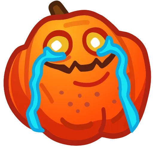 Стикер 28 Meme Pumpkins