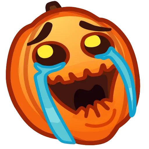 Стикер 30 Meme Pumpkins