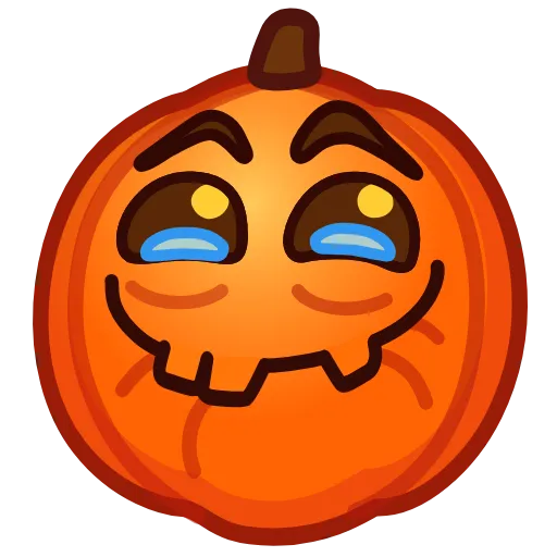 Стикер 10 Meme Pumpkins