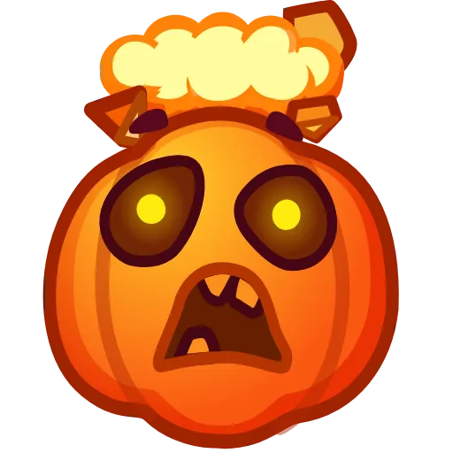 Стикер 14 Meme Pumpkins