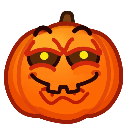 Стикер 23 Meme Pumpkins