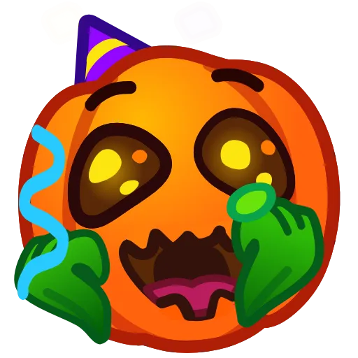 Стикер 35 Meme Pumpkins