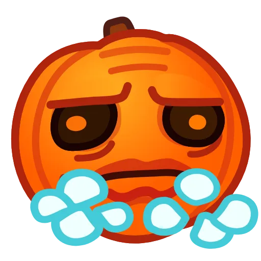 Стикер 20 Meme Pumpkins