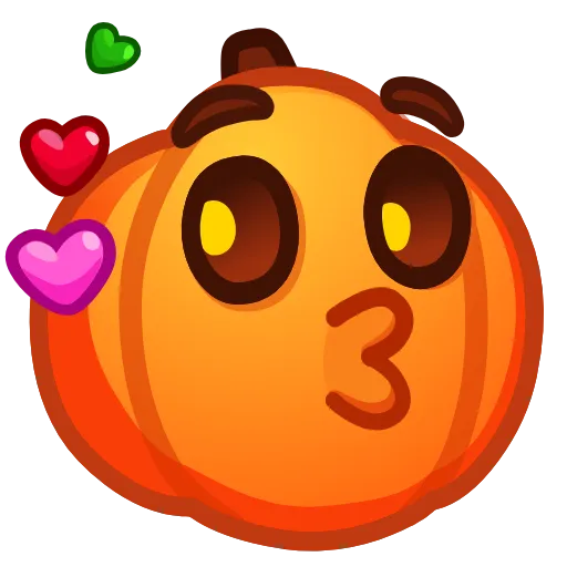 Стикер 2 Meme Pumpkins